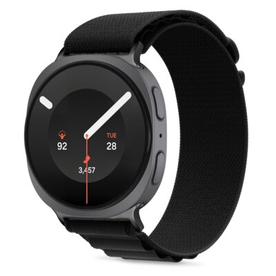 Pasek TECH-PROTECT Nylon Pro do Samsung Galaxy Watch 8/9/Classic do koperty 40/44/46 mm Czarny