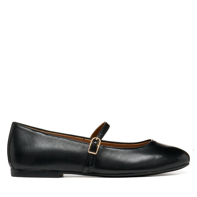 Baleriny Geox D New Palmaria D664JA 000TU C9999 Czarny