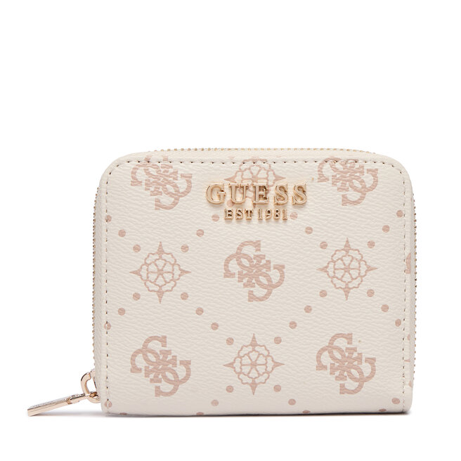 Portfel Guess Allegra Logo Slg SWGP24 89137 Kremowy