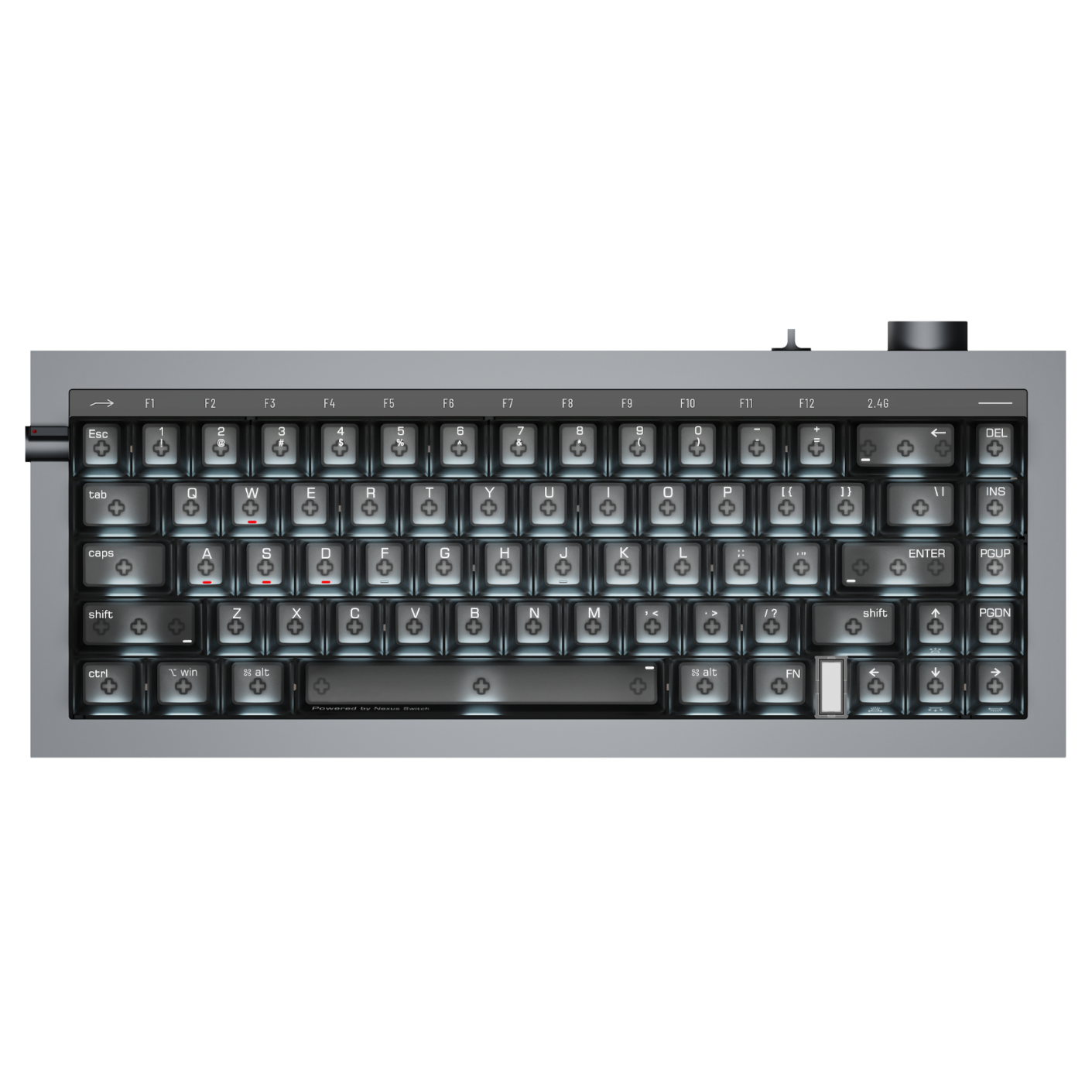 Lofree - Hyzen 67 HE Mechanical Keyboard - Klawiatura Mechaniczna Magnetyczna OE93067HEBK