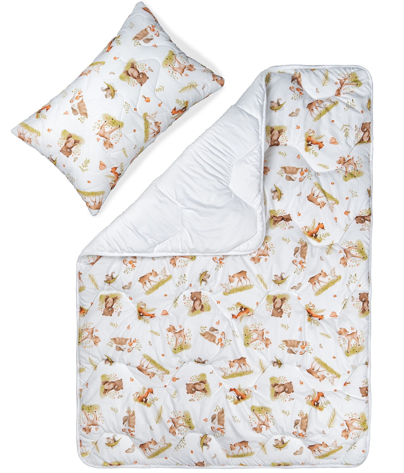 Komplet letni dla dziecka 100x135 + 40x60 kołdra i poduszka