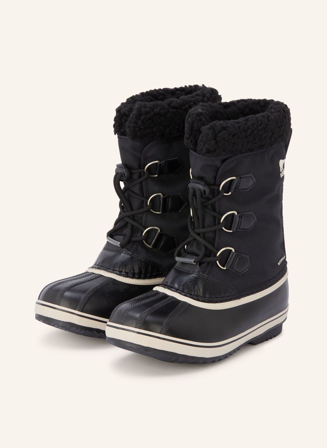 Sorel Botki Big Kids Yoot Pac schwarz