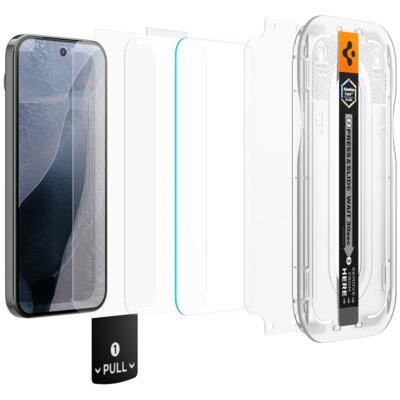 Szkło hartowane SPIGEN Glas.TR EZ Fit Pro do Google Pixel 11/11 Pro Przezroczysty (2 szt.)