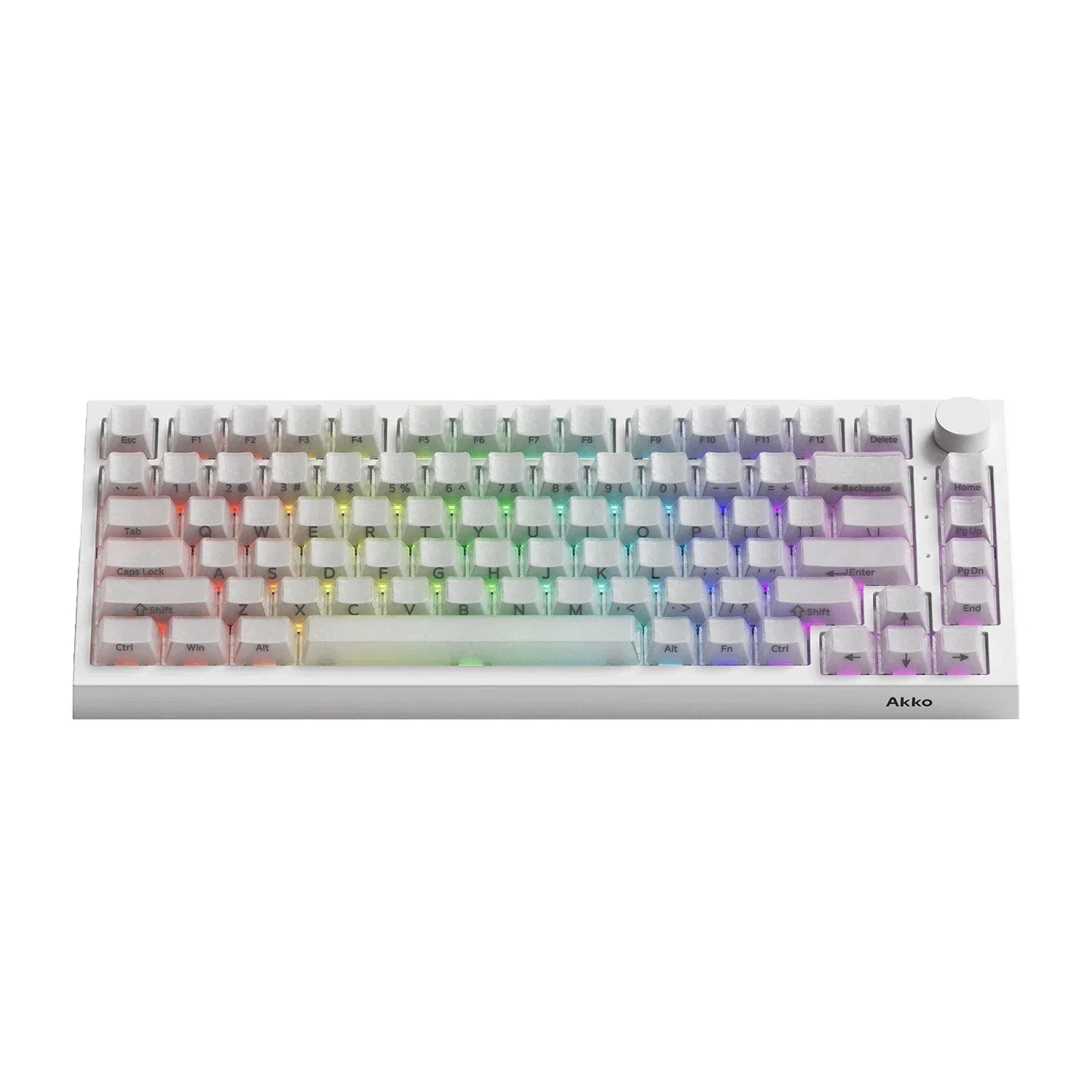 Akko - 5075 V5-HE Glassy Carbon Fiber (TMR) - Klawiatura Magnetyczna 5075V5HEFTWPM