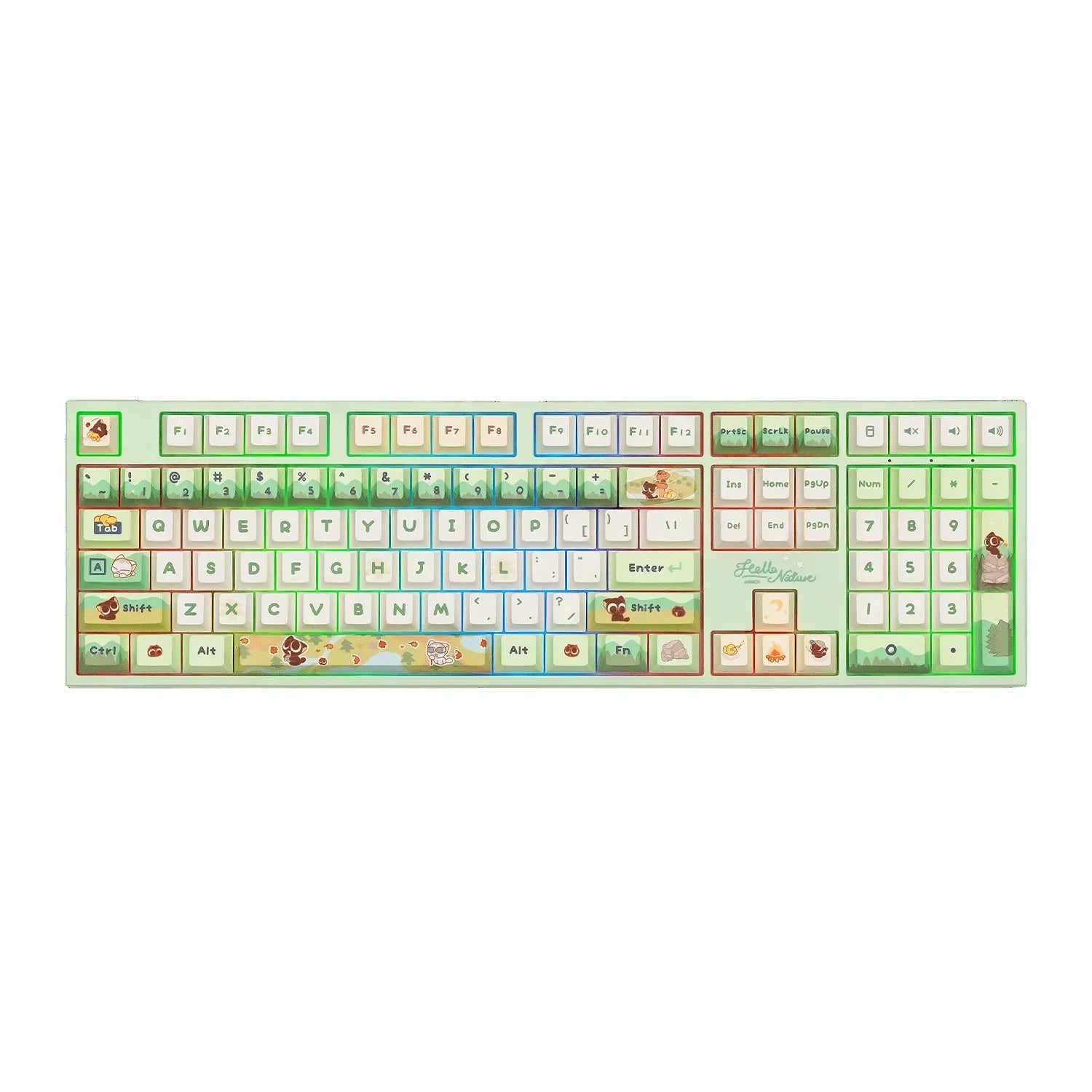 Akko x The Legend of Hei 5108 V5 Wireless Mechanical Keyboard - Klawiatura Mechaczniczna ATLH5108V5ACYLU1