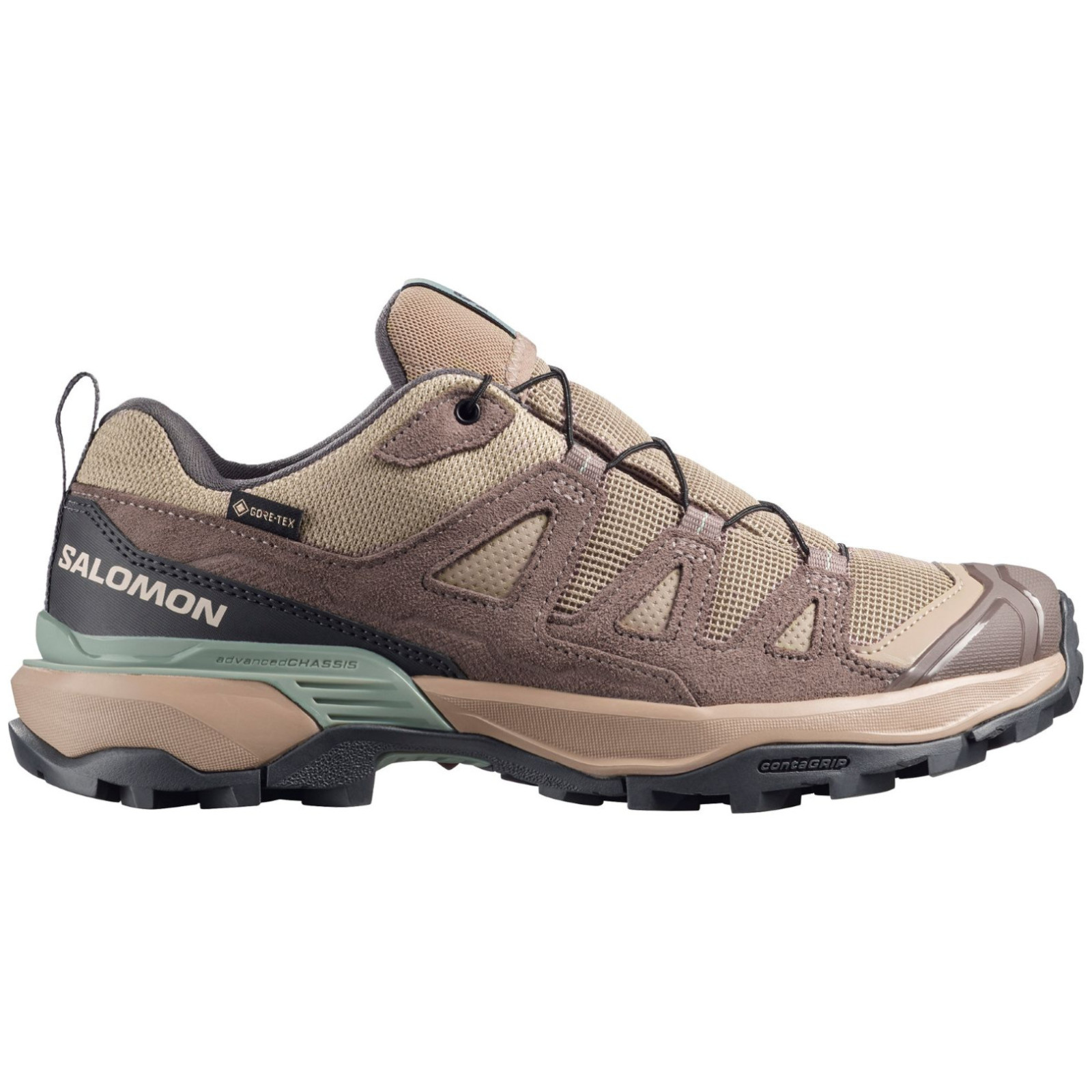 Buty damskie Salomon X Ultra 360 Leather Gore-Tex Rozmiar butów (UE): 38 / Kolor: jasnobrązowy