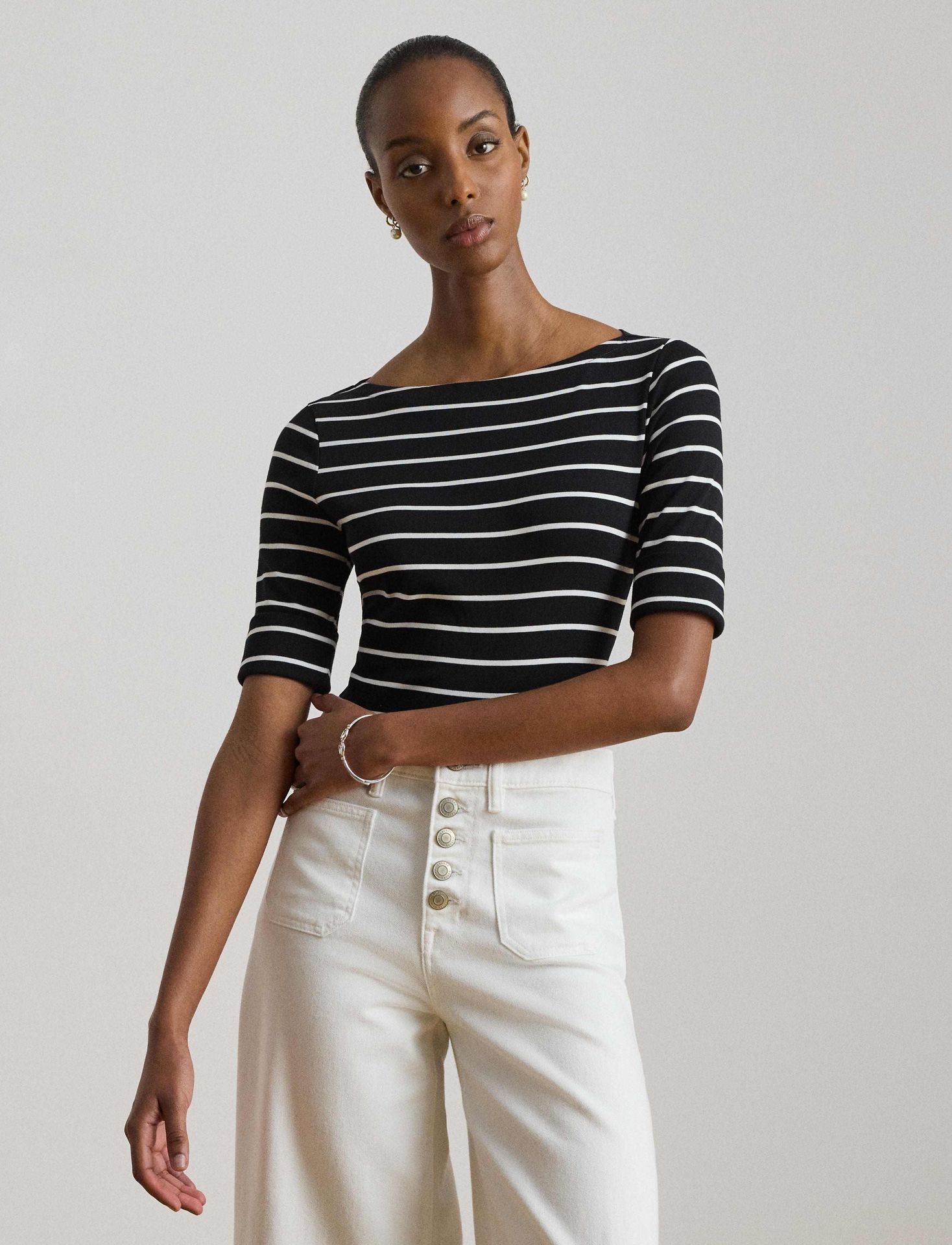 LAUREN RALPH LAUREN Bluzka Judy Slim Fit