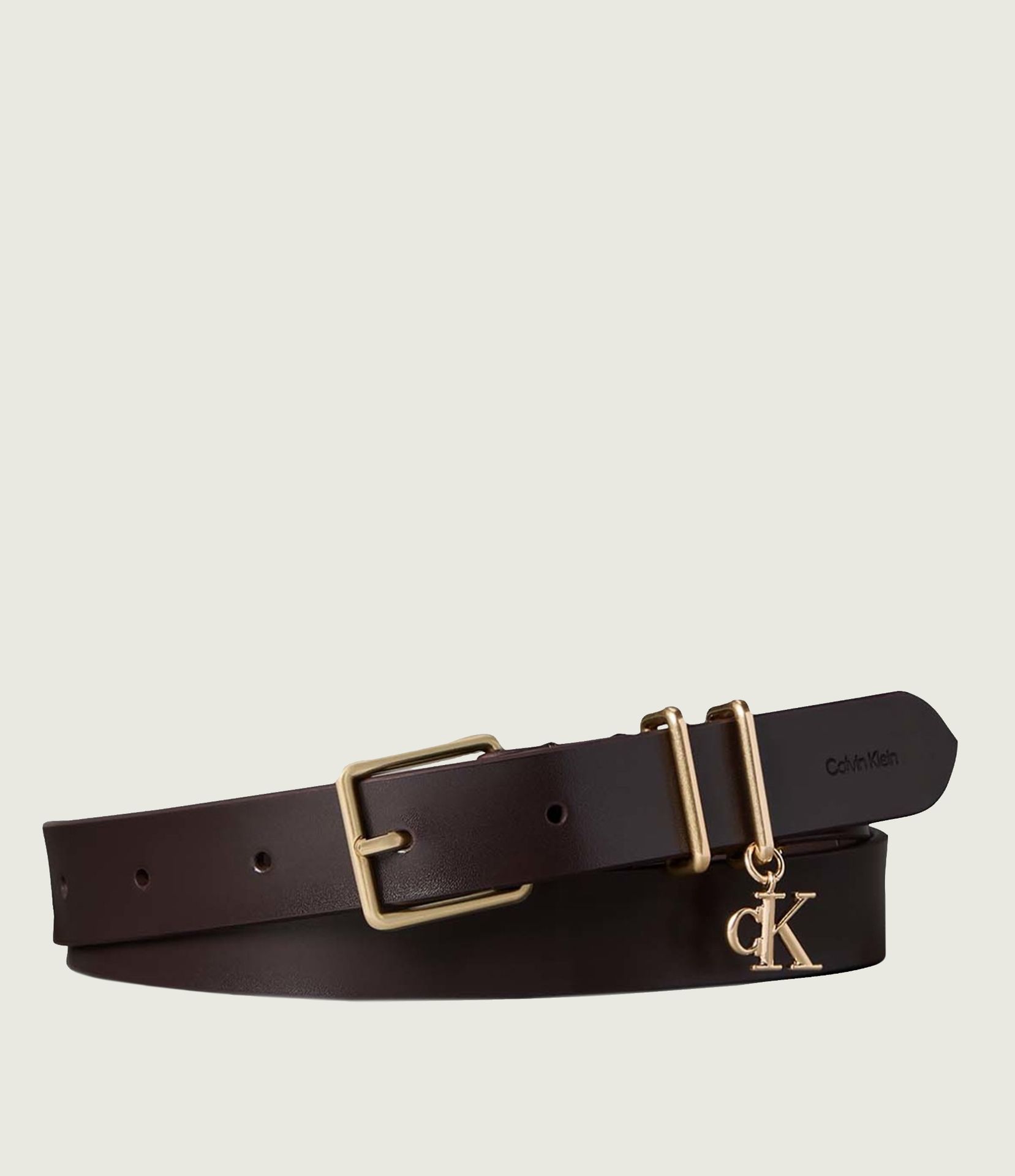 Calvin Klein Skórzany pasek Charm Keeper