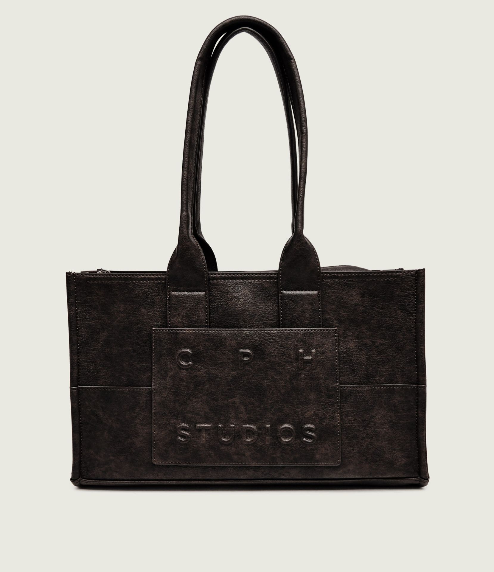 COPENHAGEN STUDIOS Skórzana shopperka CPH 16