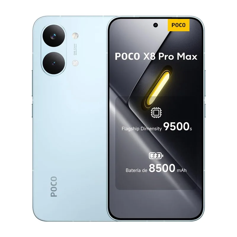 POCO X8 Pro Max 256GB/512GB Wersja EEA MediaTek Dimensity 9500s Ekran AMOLED 1.5K 6.83 cala 120 Hz Aparat 50 MP IP68 White