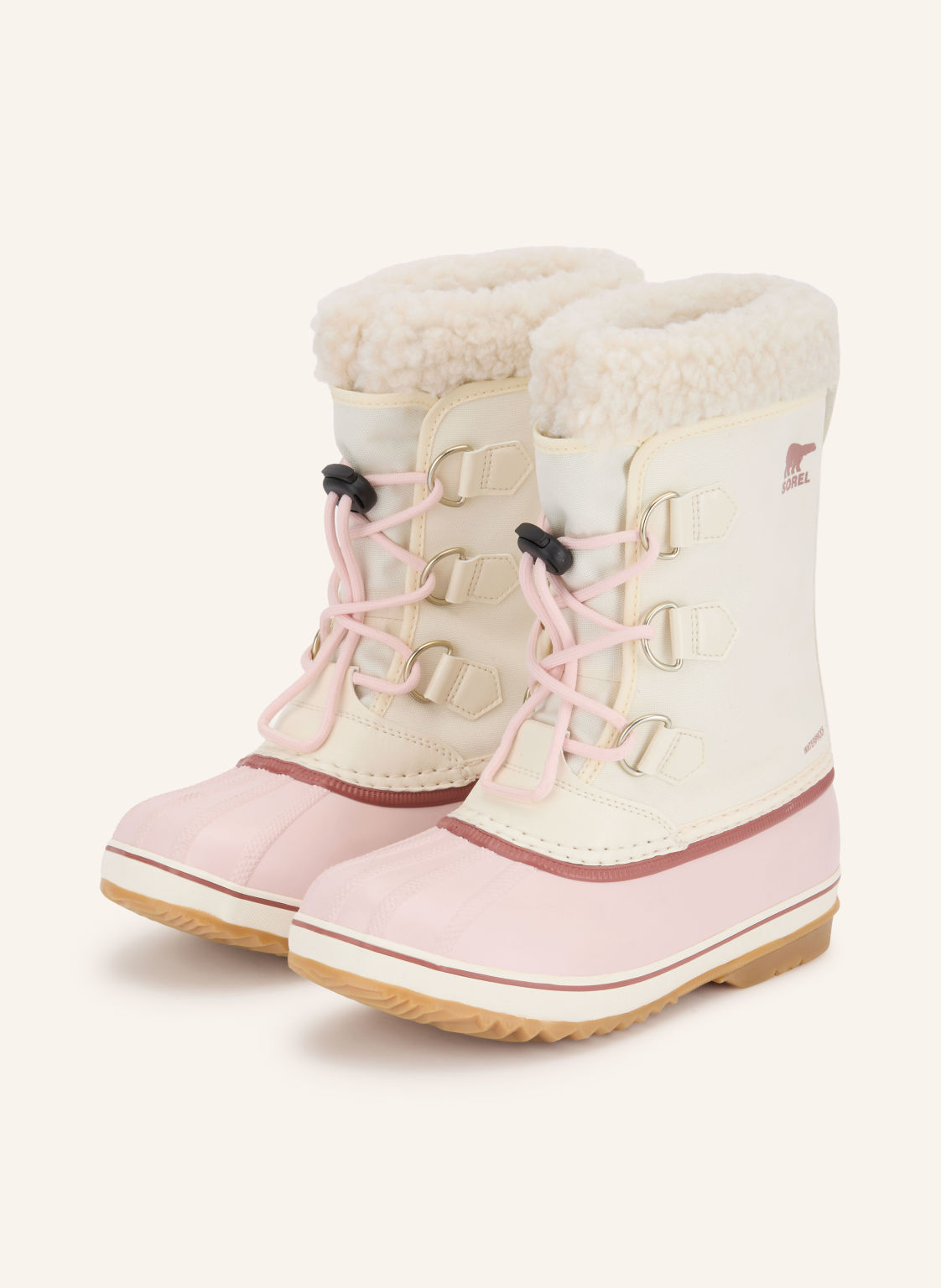 Sorel Botki Big Kids Yoot Pac weiss