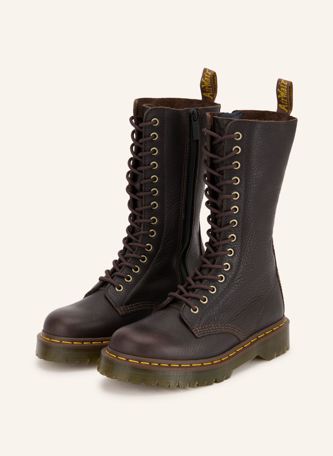 Dr. Martens Botki Sznurowane 1B99 Bex braun