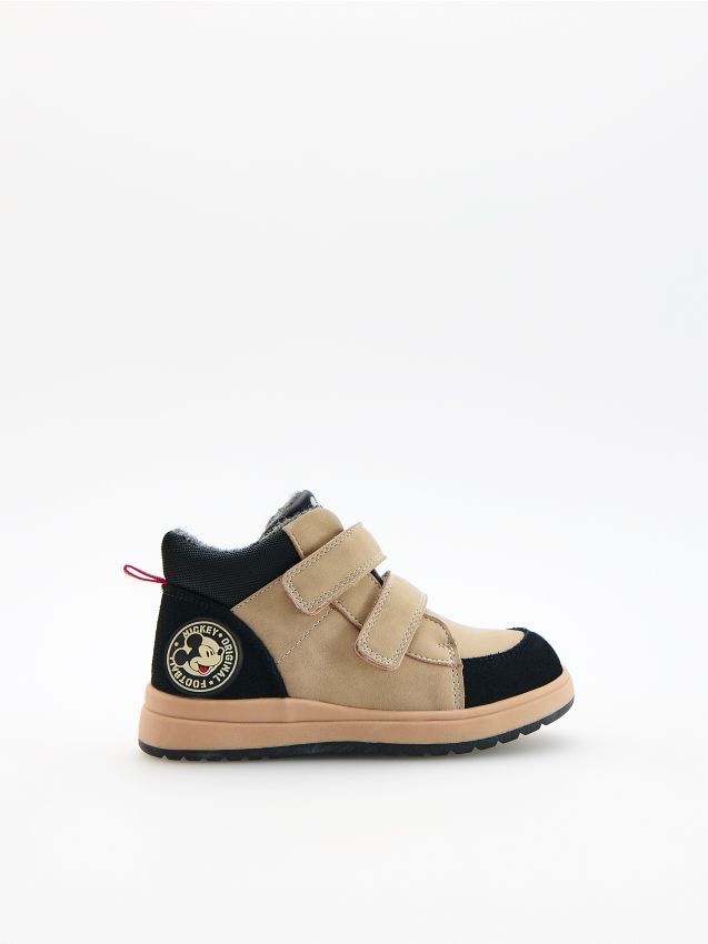 Reserved - Buty Mickey Mouse - beżowy