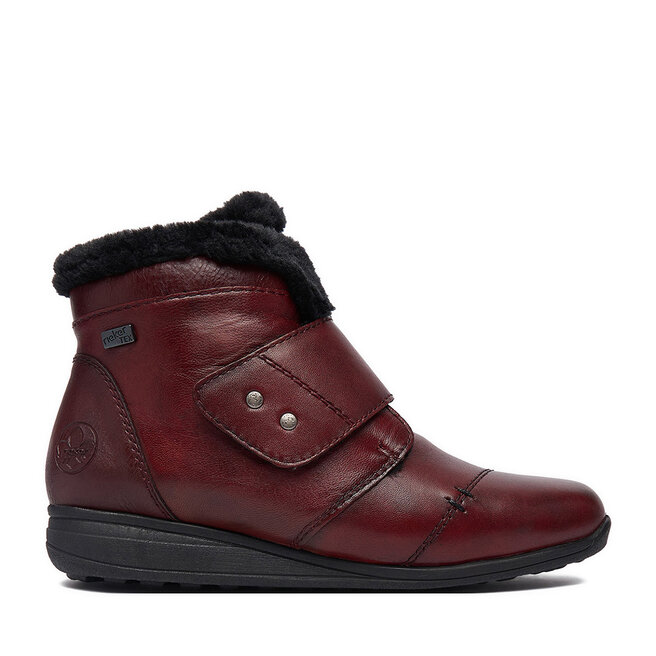 Botki Rieker CEO-47268-35 Bordowy