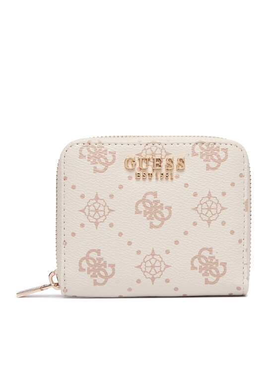 Guess Portfel Allegra Logo Slg SWGP24 89137 Kremowy