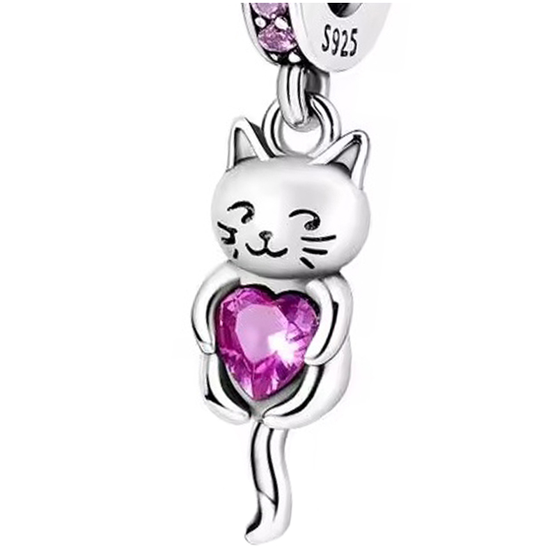 Charms do Pandory - Kotek z Sercem