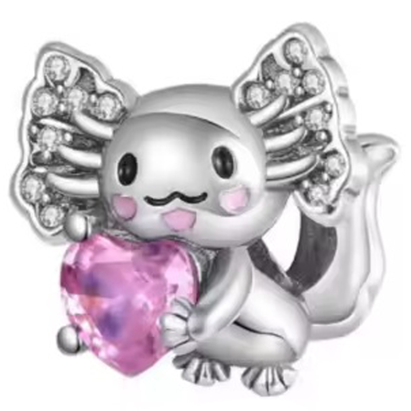 Charms do Pandory - Aksolotl z Sercem