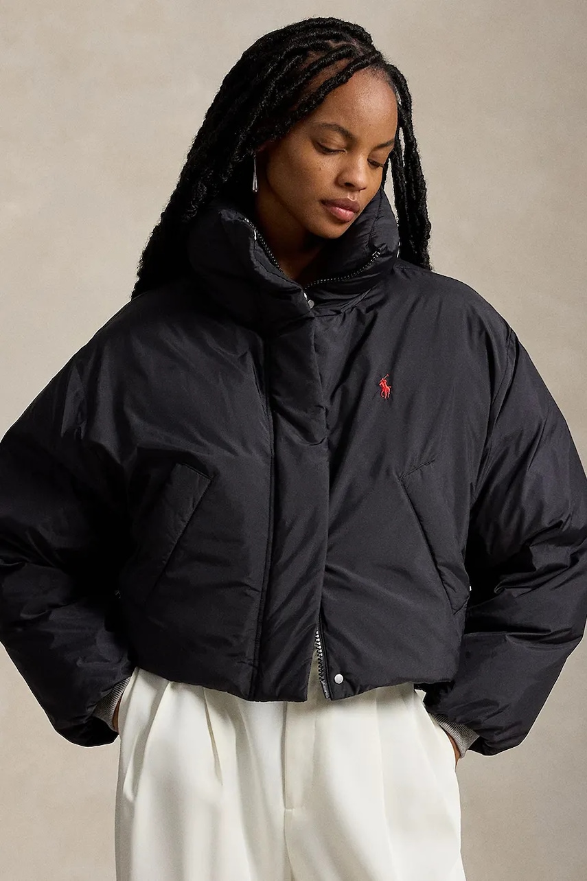 Polo Ralph Lauren POLY TAFF-WVN-COAT kurtka puchowa damska