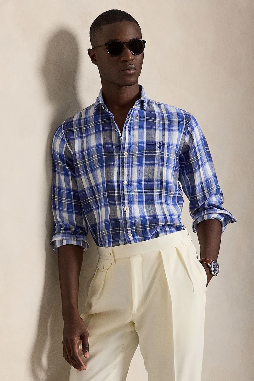 Polo Ralph Lauren koszula lniana męska