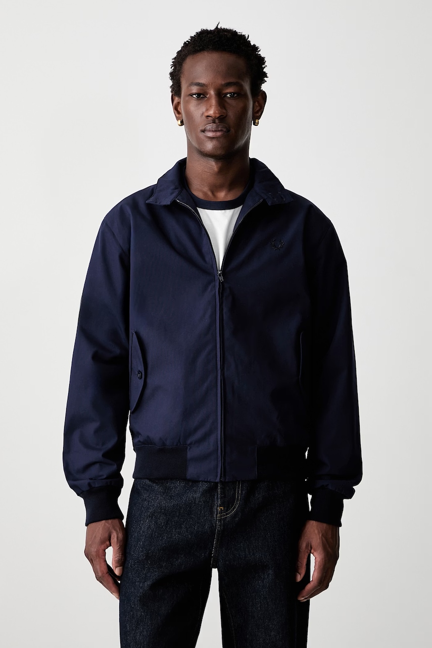 Fred Perry krótka kurtka z bawełną męska