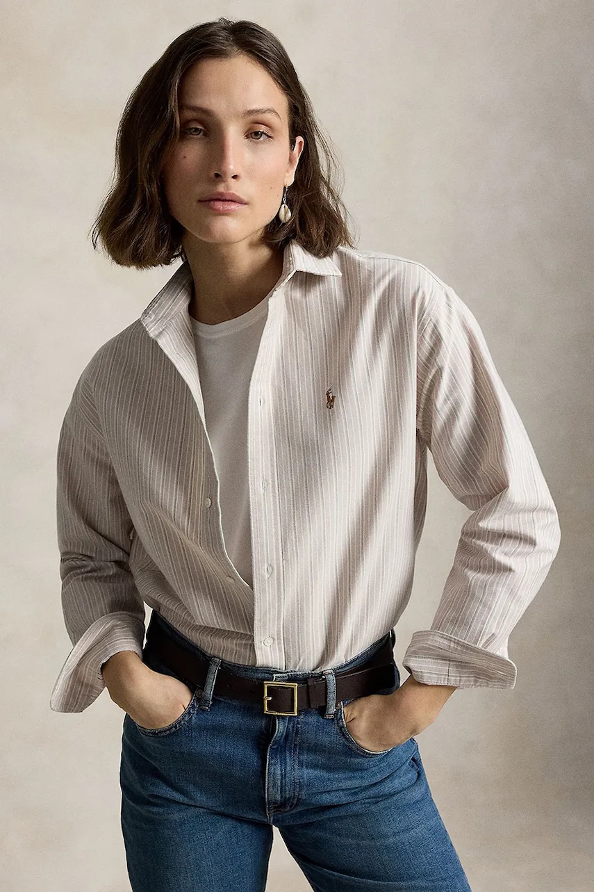 Polo Ralph Lauren koszula oxford bawełniana damska