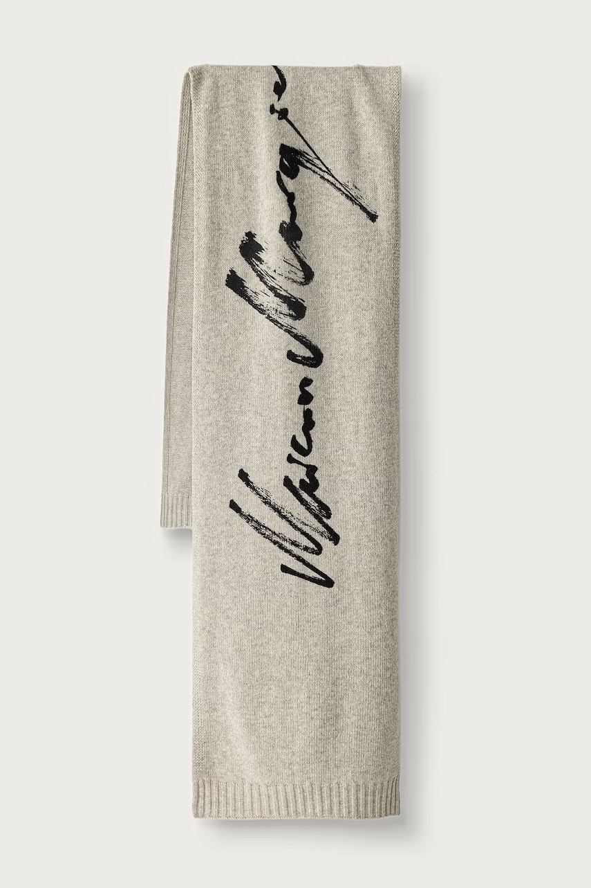 MM6 Maison Margiela szalik z wełną