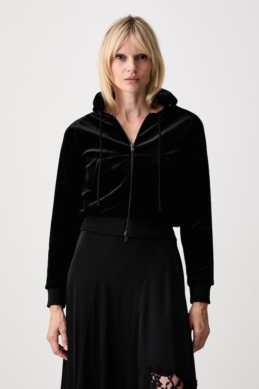 Vetements bluza rozpinana z kapturem damska
