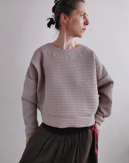 Bluza WAFFEL 100% bawełna