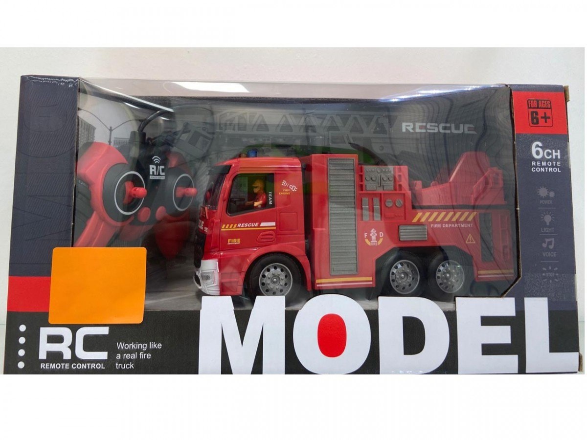 Auto Straż pożarna R/C światło