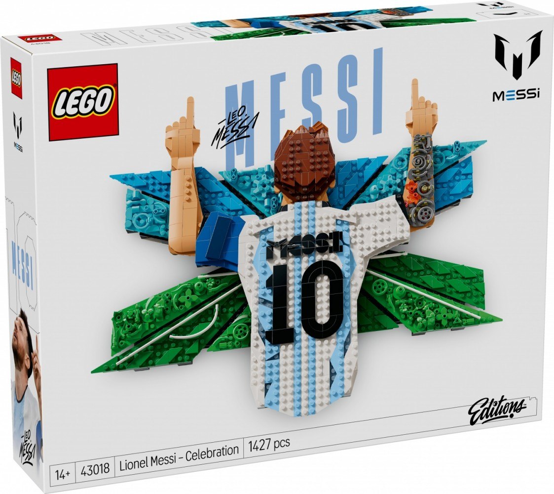 Klocki Editions 43018 Lionel Messi - cieszynka