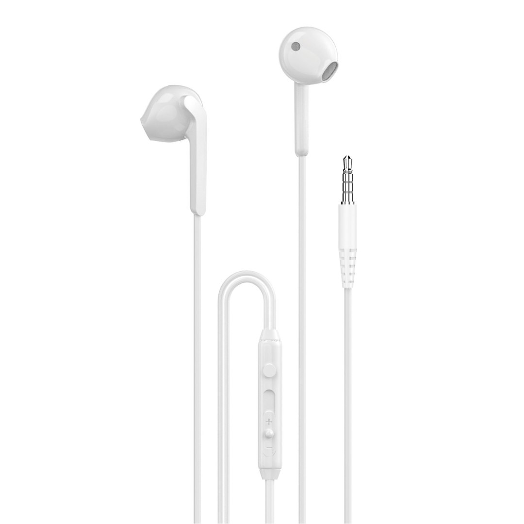Dudao Słuchawki przewodowe dokanałowe X3 USB-C - białe 1033190