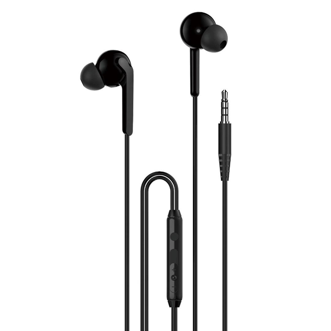 DUDAO Słuchawki przewodowe dokanałowe X3+ USB-C - czarne 1033191