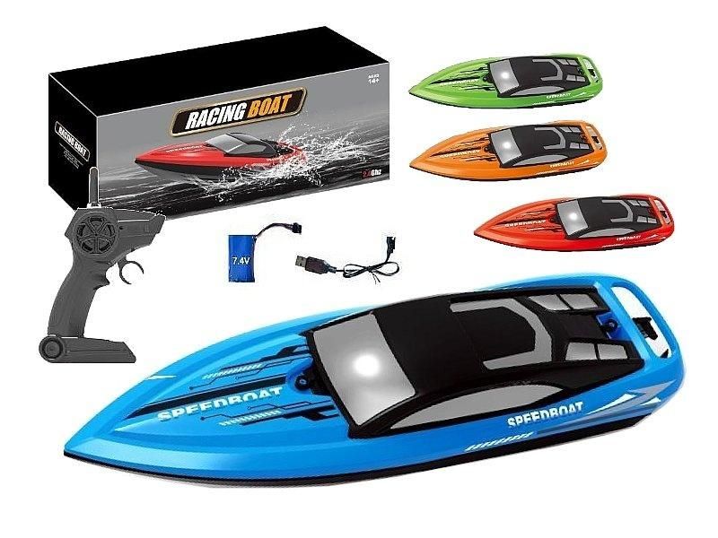 Motorówka na radio z kablem Usb 47,5x19x15cm - model lub pojazd