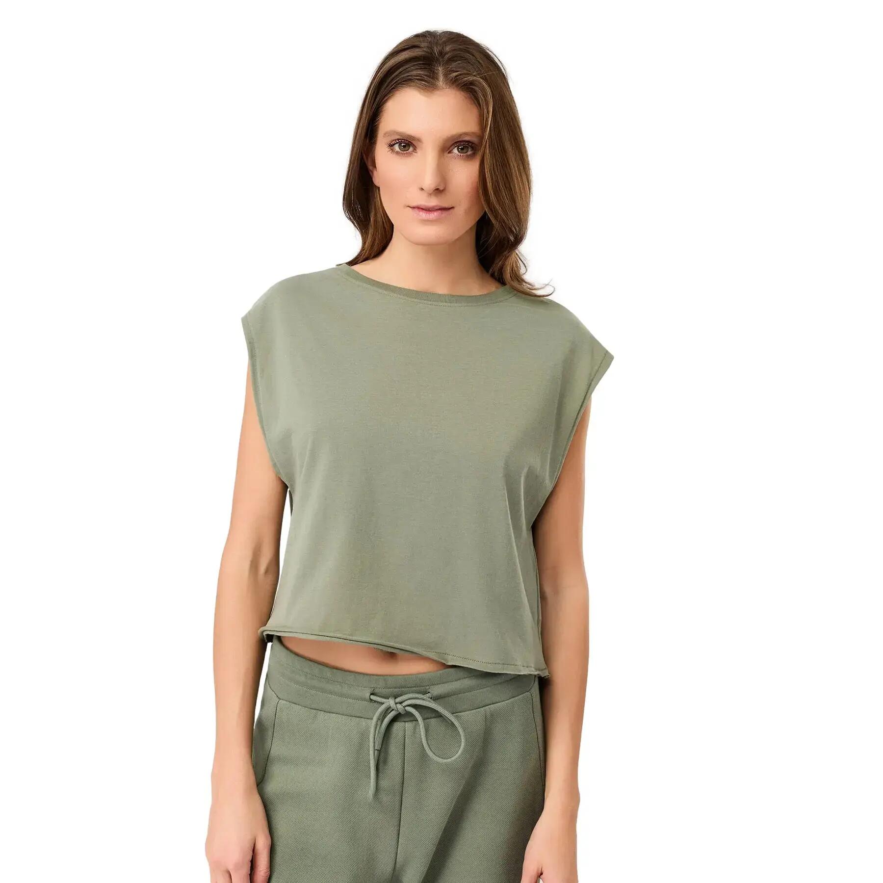 T-shirt sportowy damski Mandala