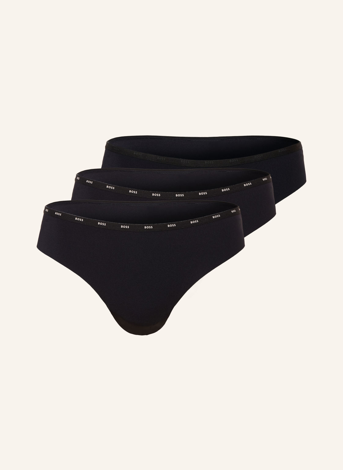 Boss Zestaw 3 Sztuk Majtek Micro schwarz