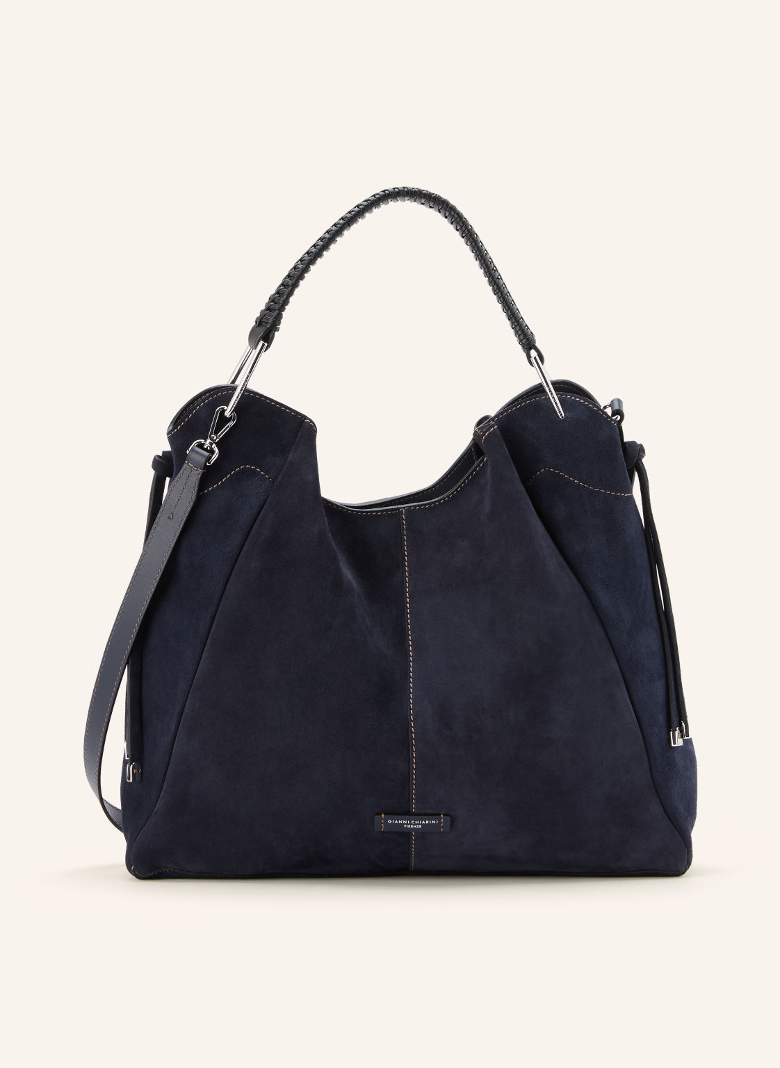 Gianni Chiarini Torebka Typu Worek Era Z Torebką Typu Pouch blau