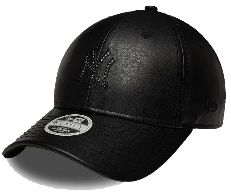 Czapka z daszkiem damska NEW ERA MLB Diamante czarna 9FORTY M-Crown