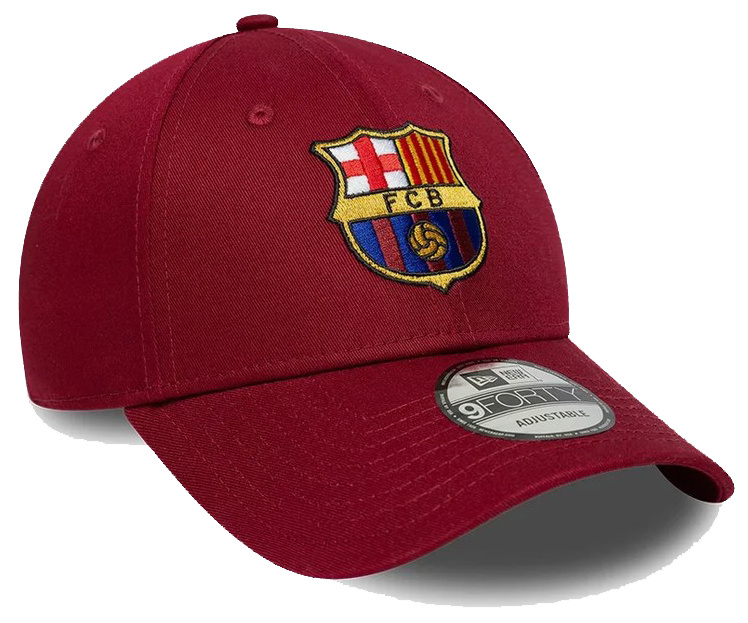 Czapka z daszkiem NEW ERA FC Barcelona Core Dark Red 9FORTY