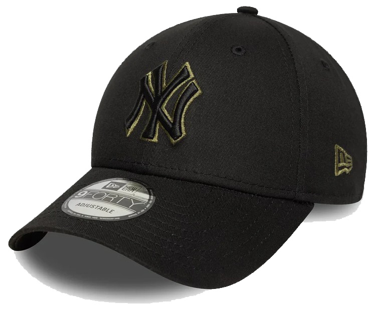 Czapka z daszkiem NEW ERA NY Yankees MLB Outline 9FORTY czarna