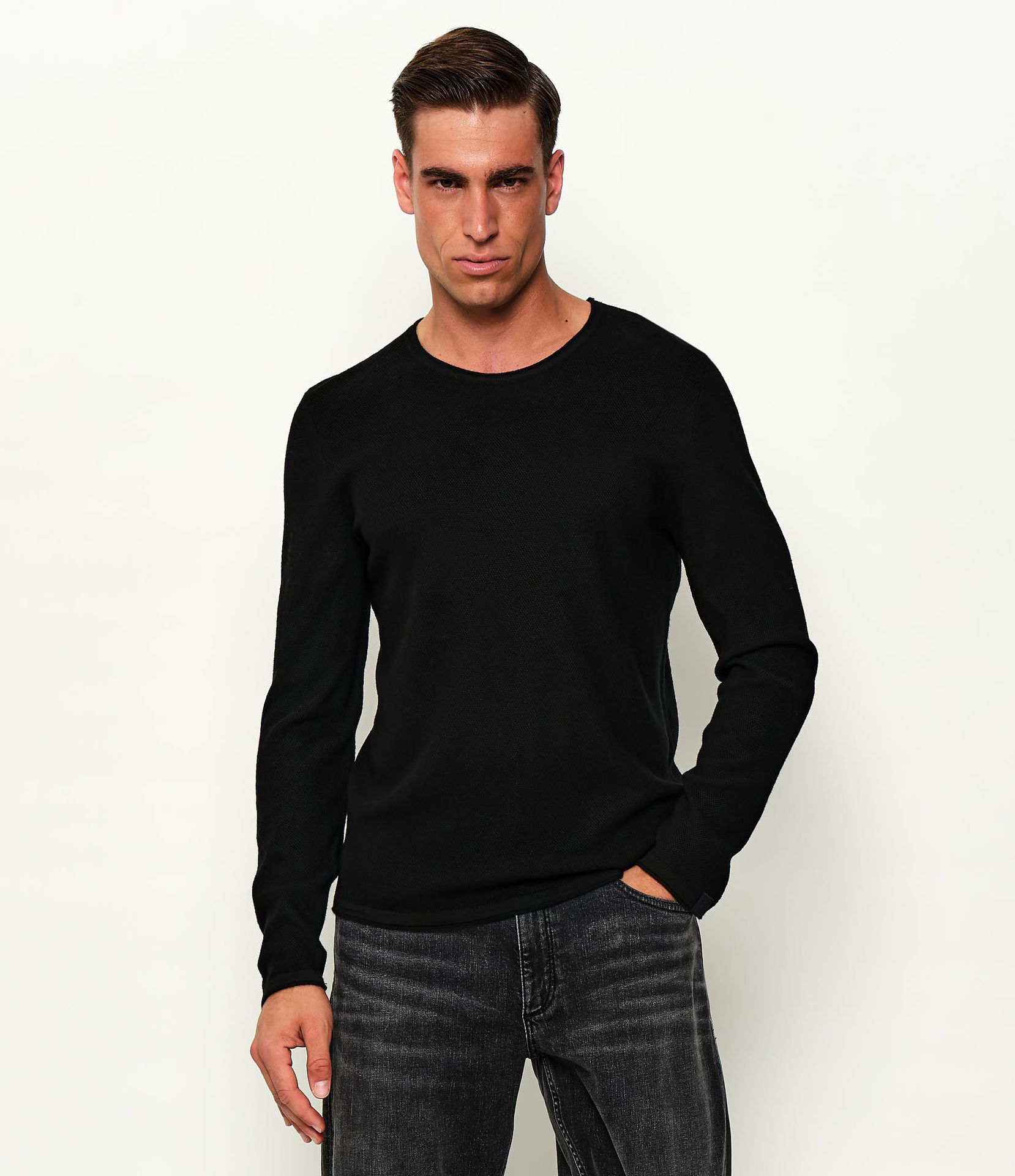 Rag&Bone Wełniany sweter Brooks Slim Fit