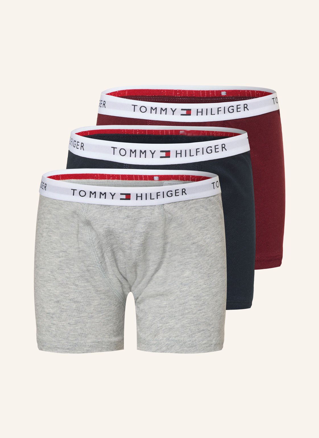 Tommy Hilfiger Zestaw 5 Par Bokserek blau