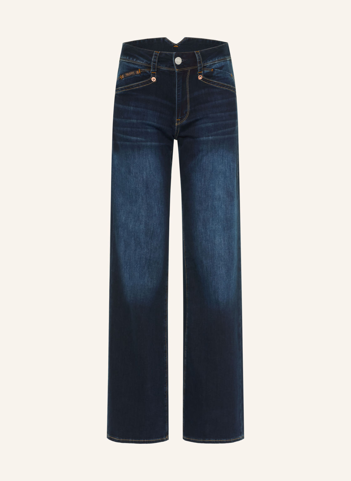 Herrlicher Jeansy Flare blau