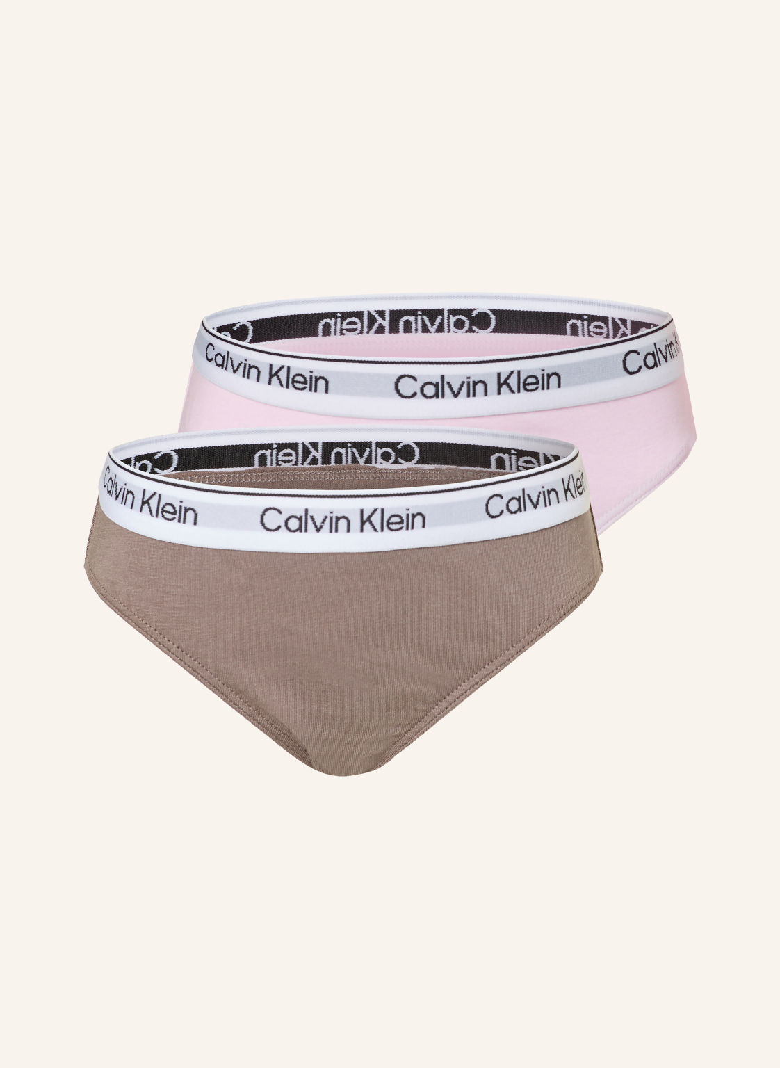 Calvin Klein Figi, 2 Szt. Icon Cotton Stretch rosa