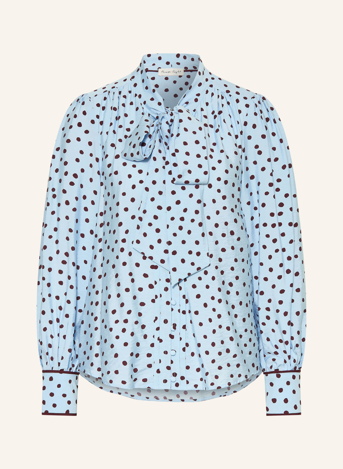 Phase Eight Bluzka Z Kokardą Coco blau