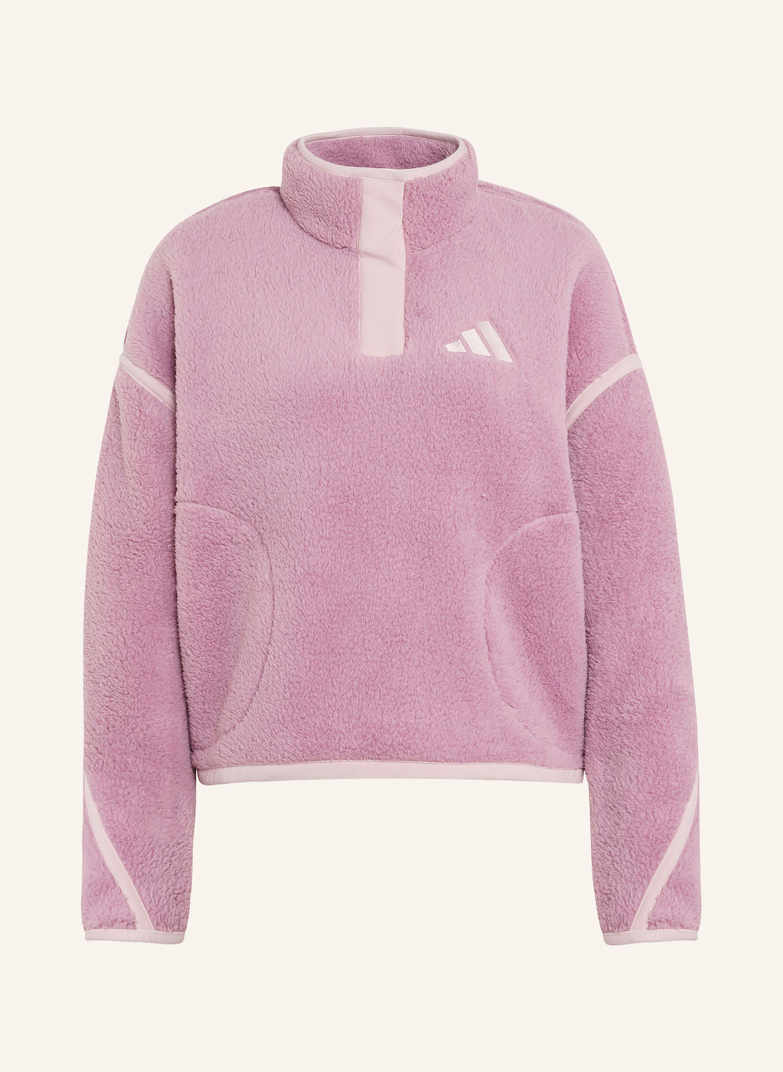 Adidas Terrex Sweter Typu Troyer Z Polaru Terrex Multi High Pile rosa