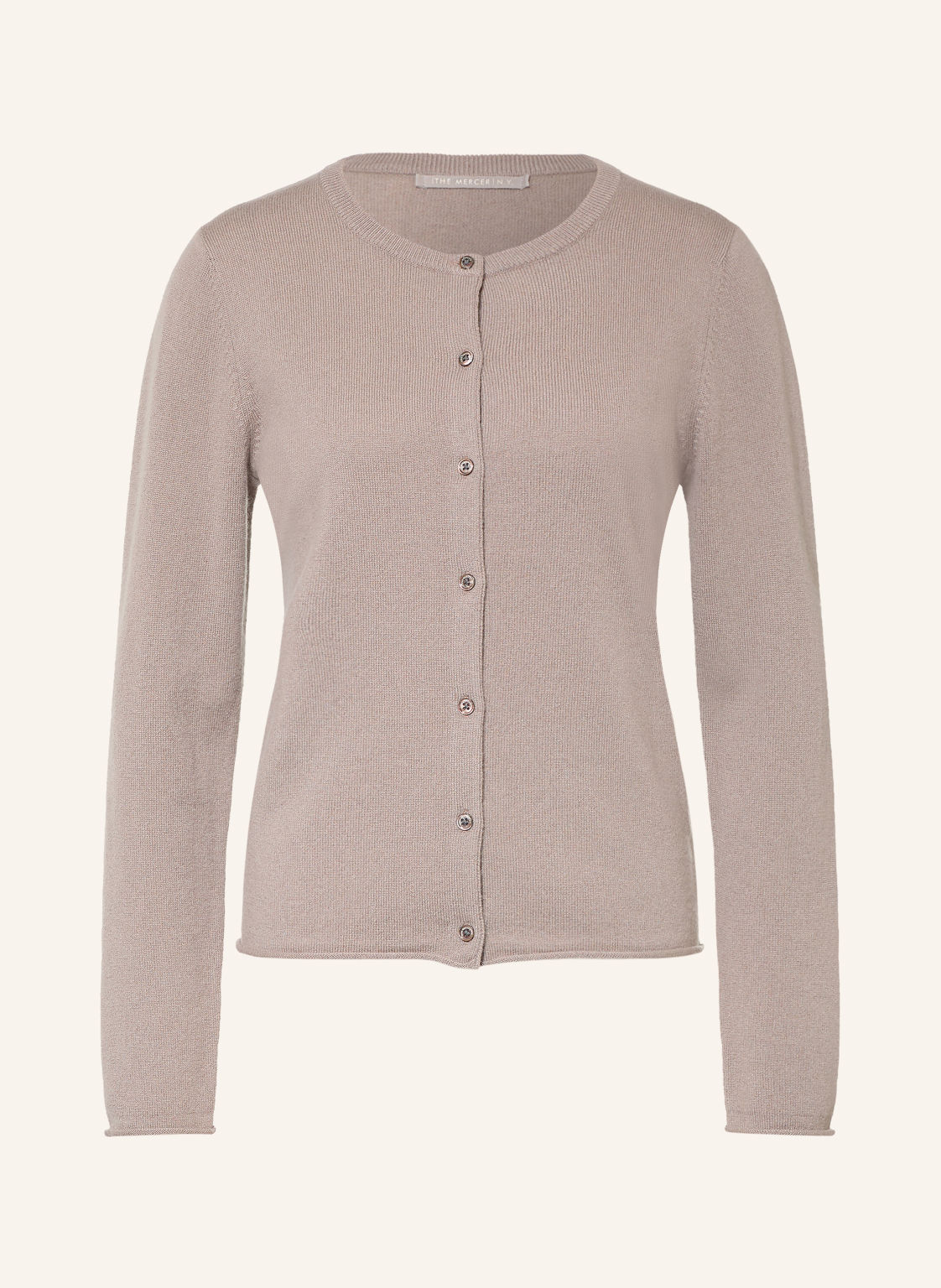 (The Mercer) N.Y. Kardigan Z Kaszmiru beige