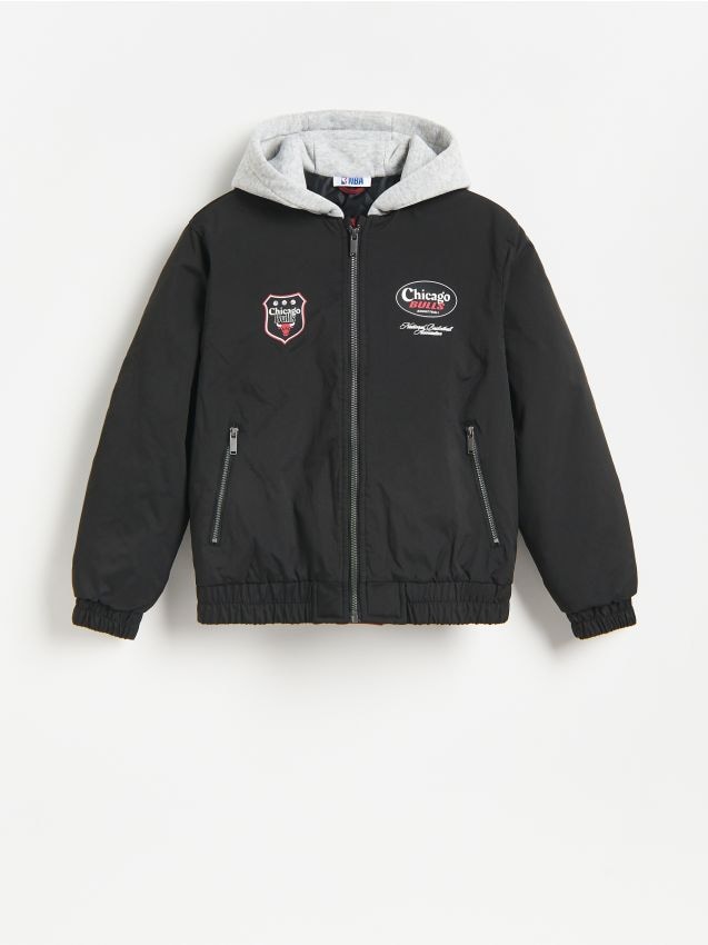 Reserved - Kurtka Chicago Bulls NBA - czarny