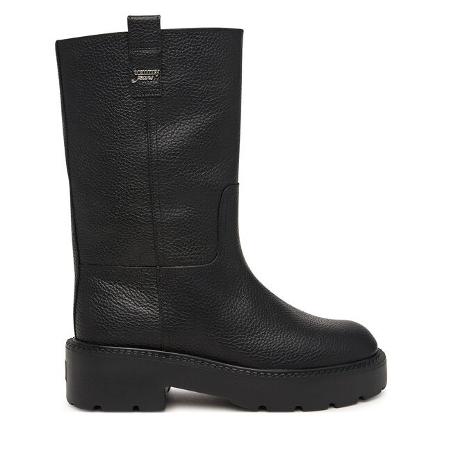 Kozaki Tommy Jeans Tjw Tubular Mid Boots EN0EN03111 Czarny