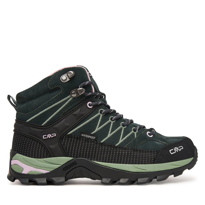 Trekkingi CMP Rigel Mid 3Q12946 Zielony ciemny