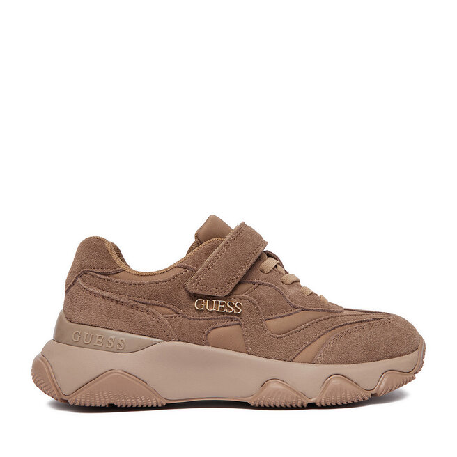 Sneakersy Guess EO-CP40GG24W2026 Beżowy ciemny